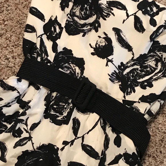 Ann Taylor LOFT Floral Belted Dress NWT - Picture 2 of 2